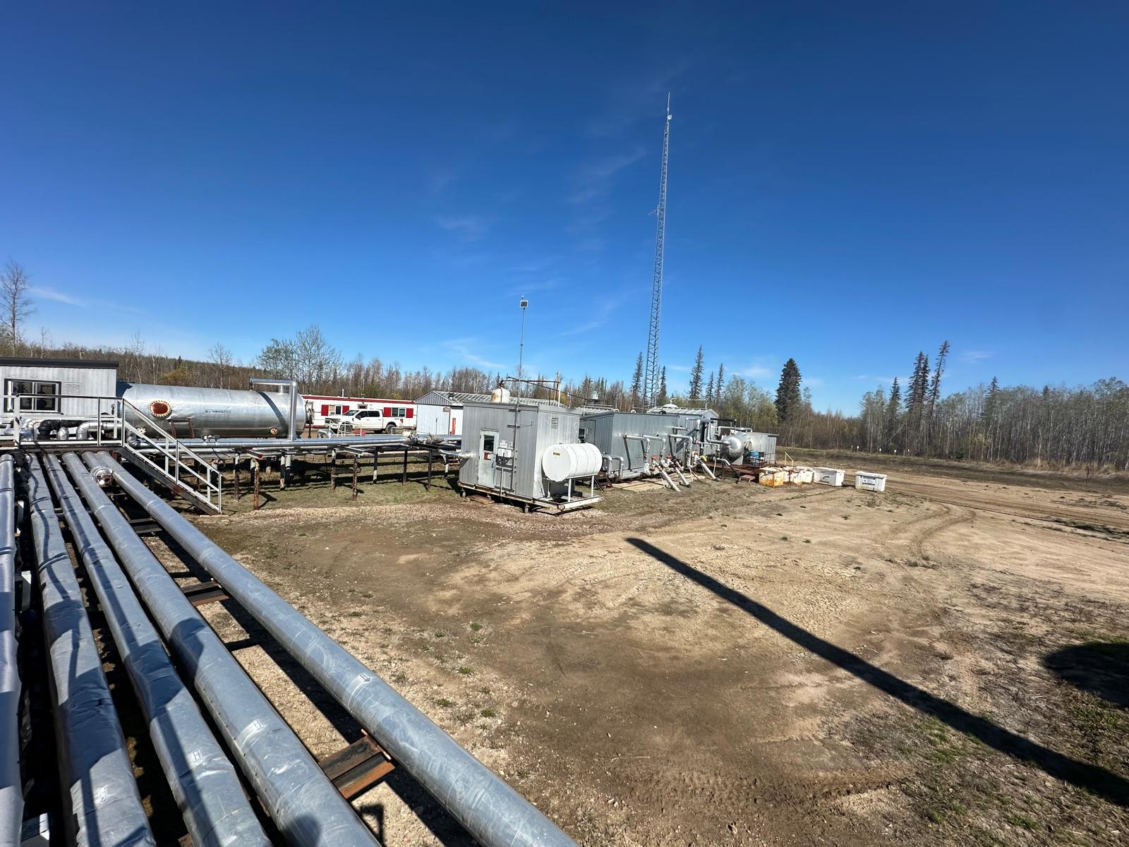 Tuscany Petroleum field facility and production equipment
